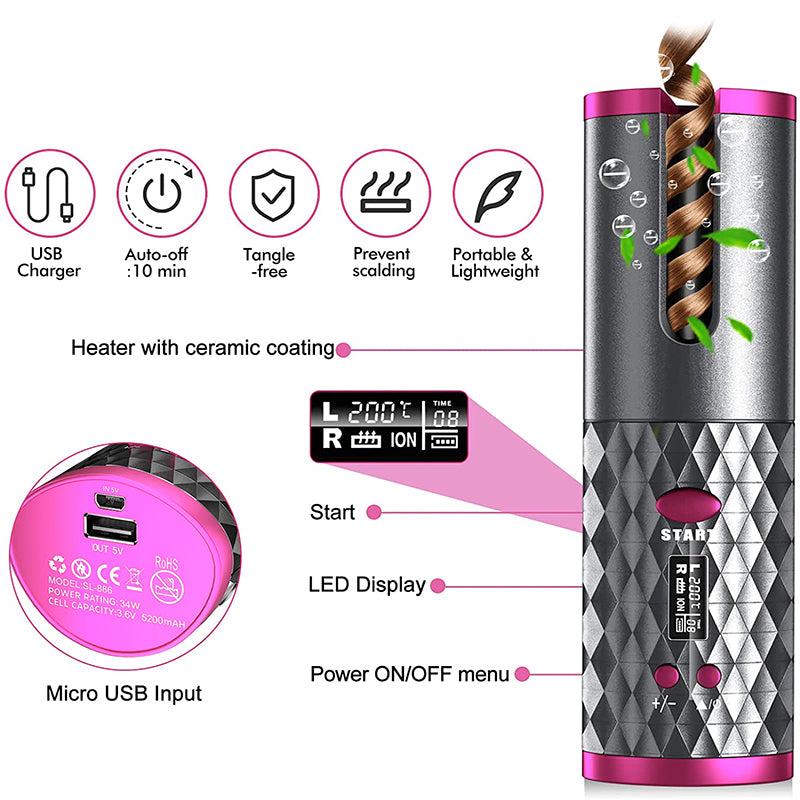 Effortless Curls Automatic Hair Curler™