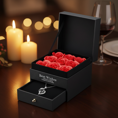 Eternal Rose & Necklace Gift Set™
