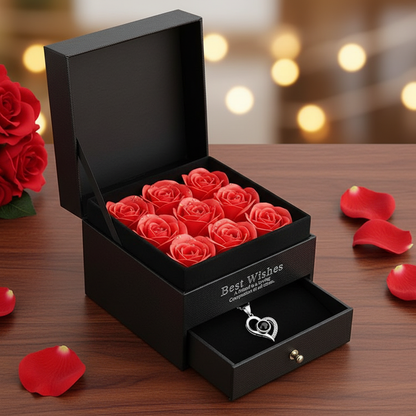 Eternal Rose & Necklace Gift Set™