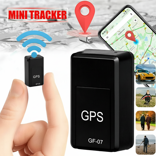 Peace of Mind™ – Ultra-Compact Magnetic Mini GPS Tracker with Real-Time Location via Free App
